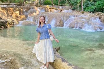 Thác nước Tad Sae Lào - điểm đến hoang sơ làm say lòng du khách