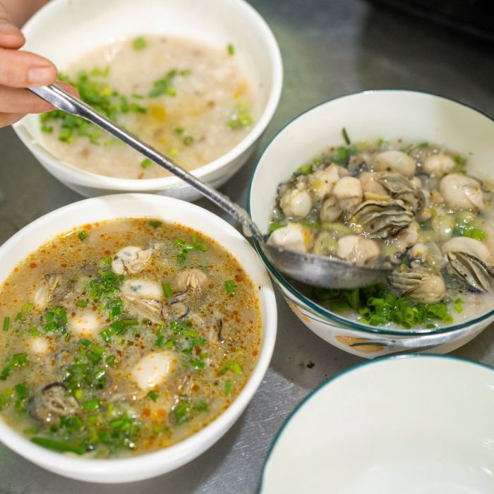 cháo hàu Lăng Cô  ánh tuyết