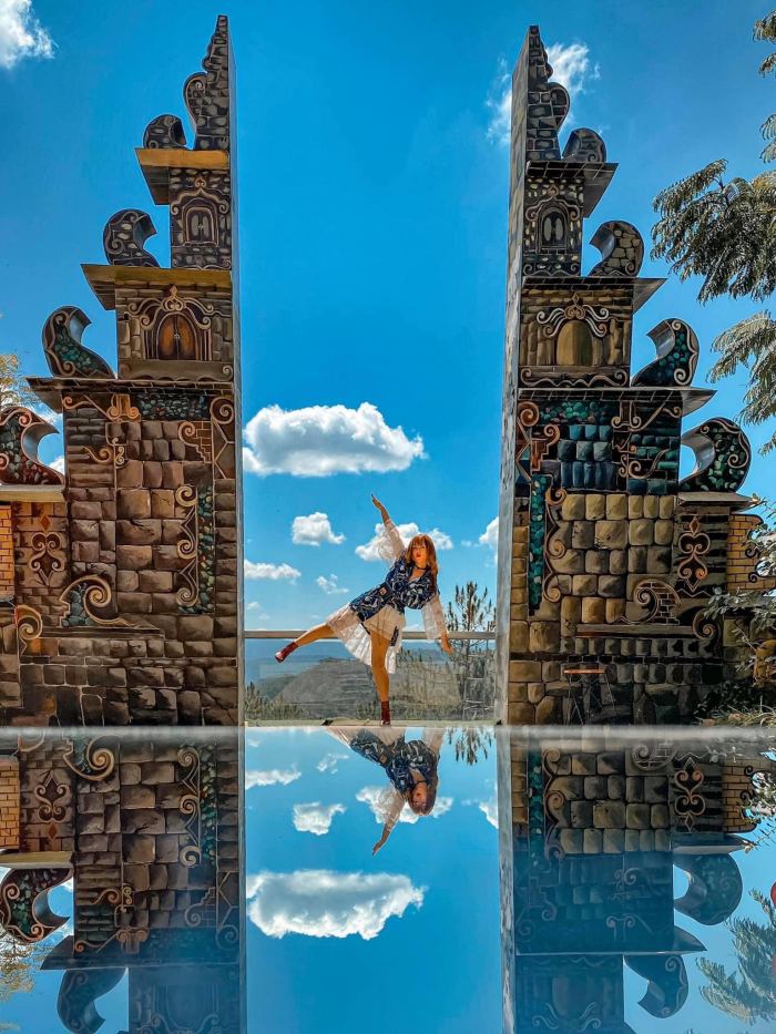 Cổng trời ở Đà Lạt Cổng trời Bali 