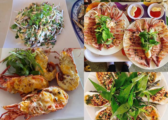  quán hải sản ngon ở Cửa Việt Quảng Trị Nhà hàng Sóng Biển 