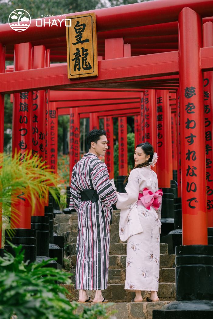 Cổng trời ở Đà Lạt Cổng trời Torri - Hoàng Long Ohayo