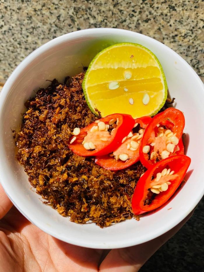 Ẩm thực Krông Pa Gia Lai muối kiến