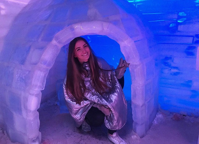Check in bảo tàng Glaciarium Argentina 