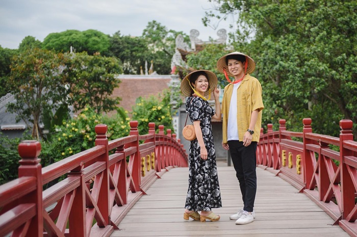 cầu Thê Húc Hà Nội - vị trí