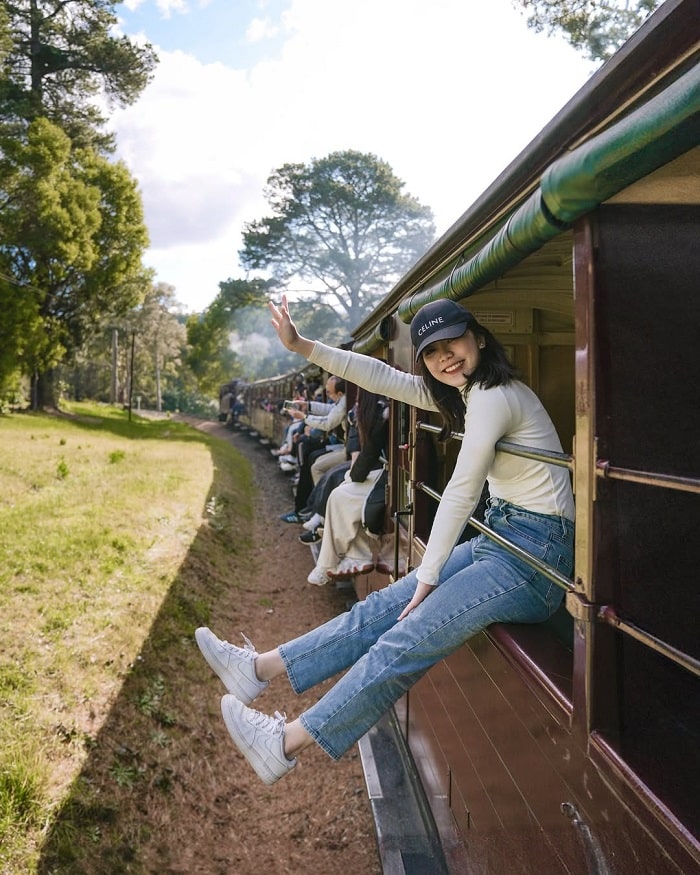 Trải nghiệm chuyến tàu hơi nước cổ điển Puffing Billy là hoạt động tại công viên Quốc gia Dandenong Úc