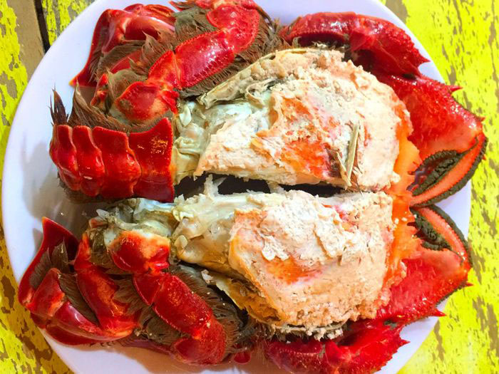 cẩm nang du lịch Cam Ranh - Cua huỳnh đế nổi bật