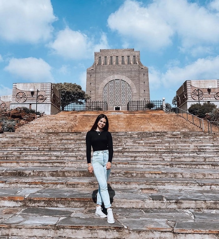 Check in đài tưởng niệm Voortrekker Nam Phi
