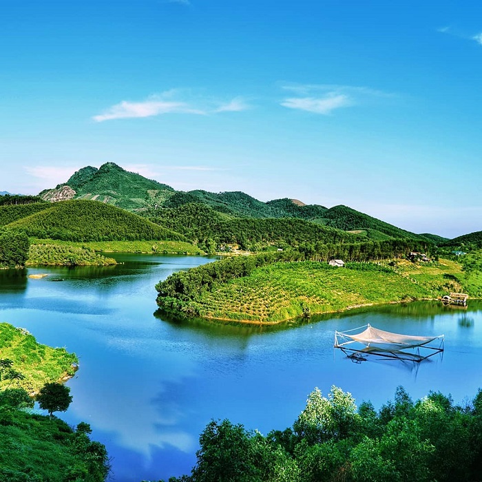 Hồ Khởn Tuyên Quang ở đâu?