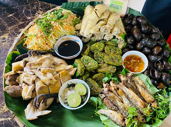 Làng văn hóa Động Sơn Tuyên Quang có nền ẩm thực đa dạng