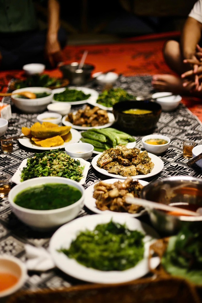 Mường Lò Farmstay Yên Bái mang đến nhiều món ngon