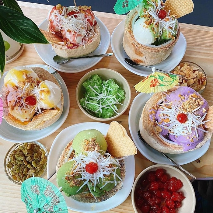 quán kem ngon ở Hải Phòng - CoCoo Kem Dừa Côn Đảo