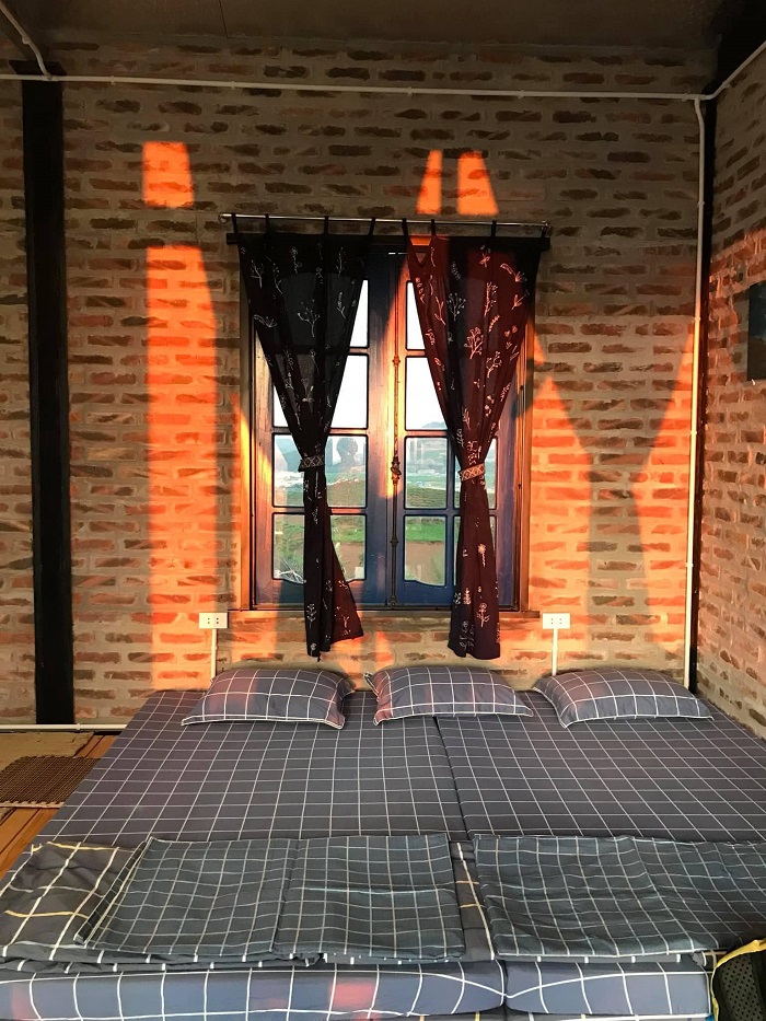 Skyline Farm Vườn Trên Mây có phòng nghỉ xinh xắn