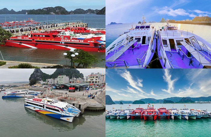 tàu cao tốc ra Cô Tô - Tàu Quang Minh