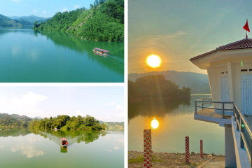 Hồ Bảo Linh Thái Nguyên - điểm đến đẹp cực phẩm hè này