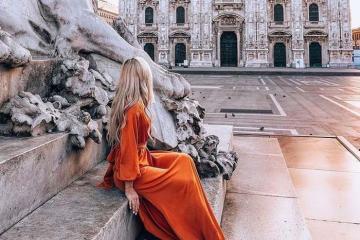 'Lạc lối' trong vẻ đẹp tráng lệ của quảng trường Piazza Duomo Ý