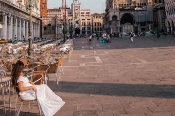 Ngỡ ngàng trước vẻ đẹp cổ kính của quảng trường San Marco Ý