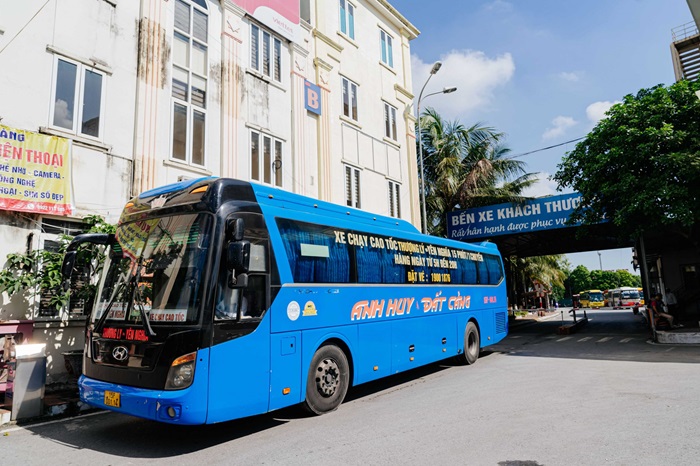 tuyến xe khách Hải Phòng - Hà Nội - Anh Huy Đất Cảng