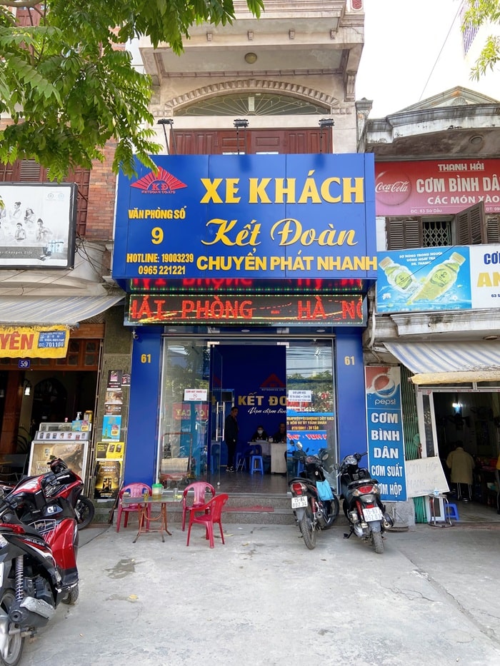 tuyến xe khách Hải Phòng - Hà Nội - Xe Kết Đoàn