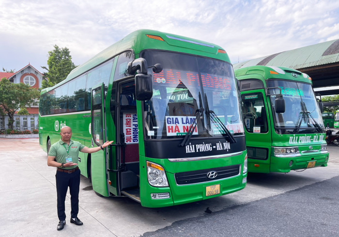 tuyến xe khách Hải Phòng - Hà Nội - Nhà xe Ô Hô