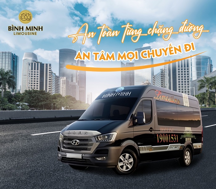 xe limousine Hà Nội đi Ninh Bình - Bình Minh Limousine