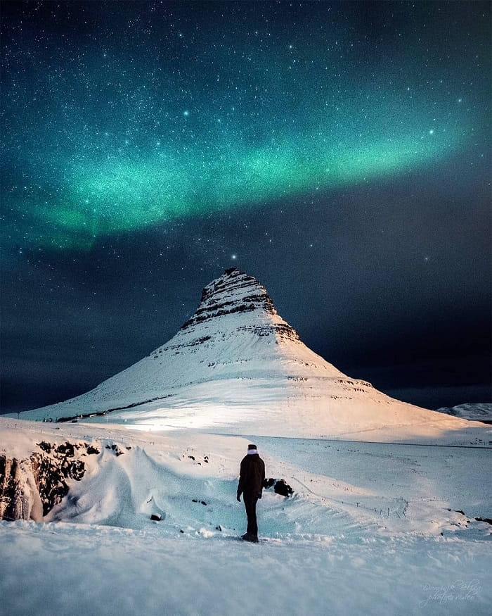 Bán đảo Snæfellsnes là địa điểm ngắm cực quang ở Iceland