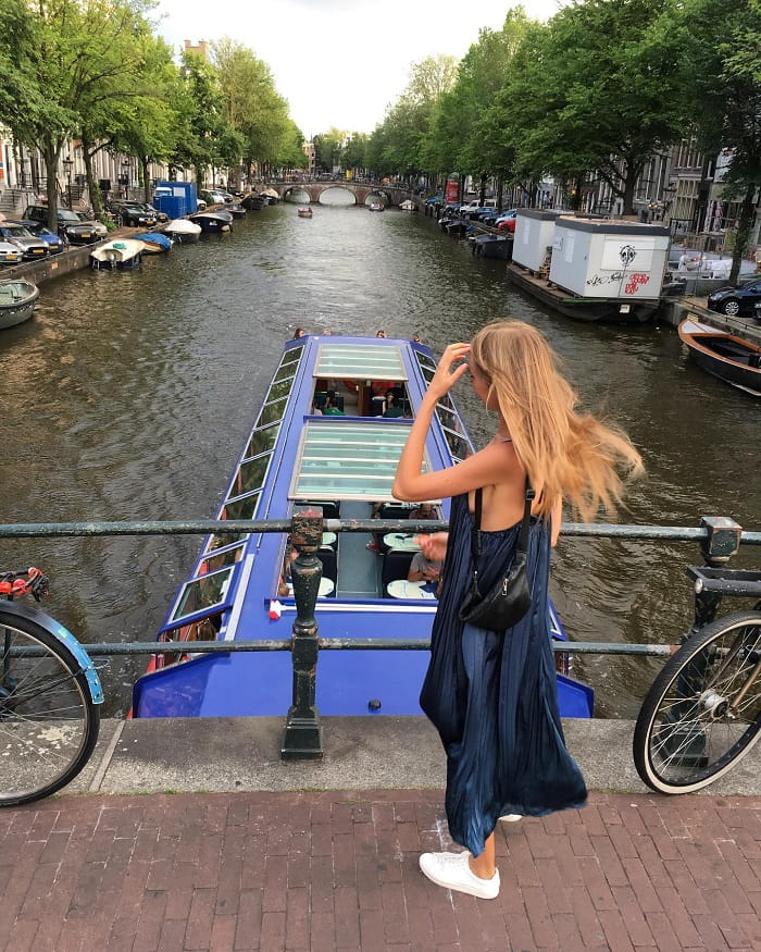 Các kênh đào đẹp ở Amsterdam