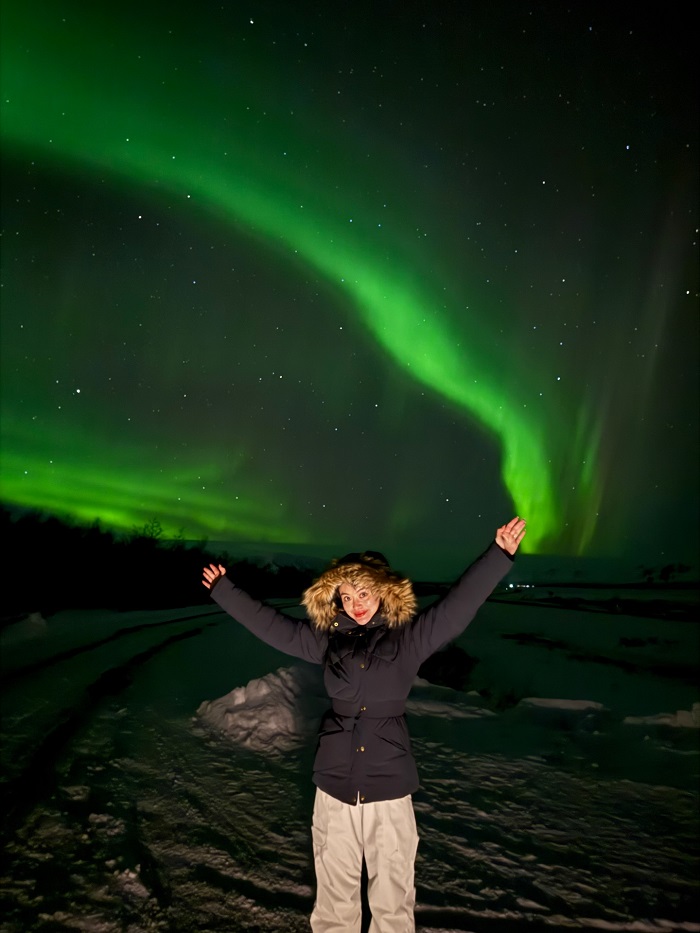 Vườn quốc gia Thingvellir là địa điểm ngắm cực quang ở Iceland