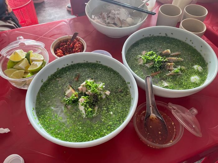 quán ăn sáng ở Tuy Hoà Bánh canh hẹ Thảo Vy 