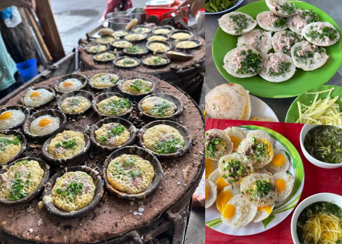 quán ăn local ở Nha Trang bánh căn Nhị Hà