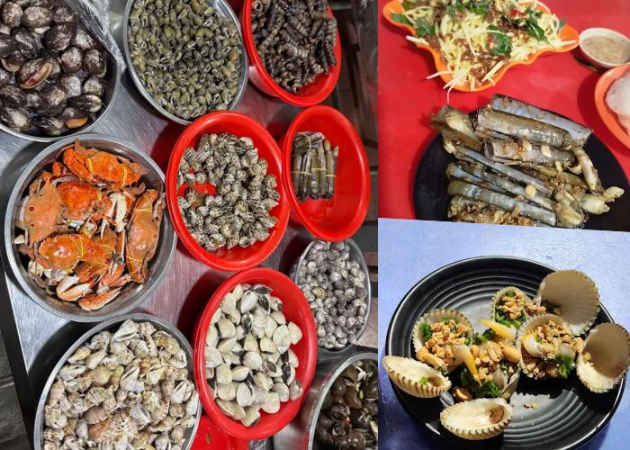 quán ăn local ở Nha Trang nem nướng  