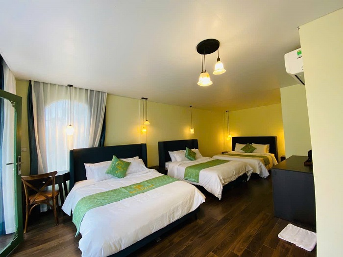 Bamboo Hill Resort Lạng Sơn có phòng nghỉ tiện nghi