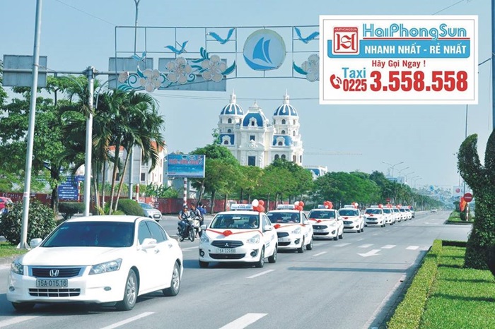 các hãng taxi tại Hải Phòng - Taxi Hải Phòng Sun