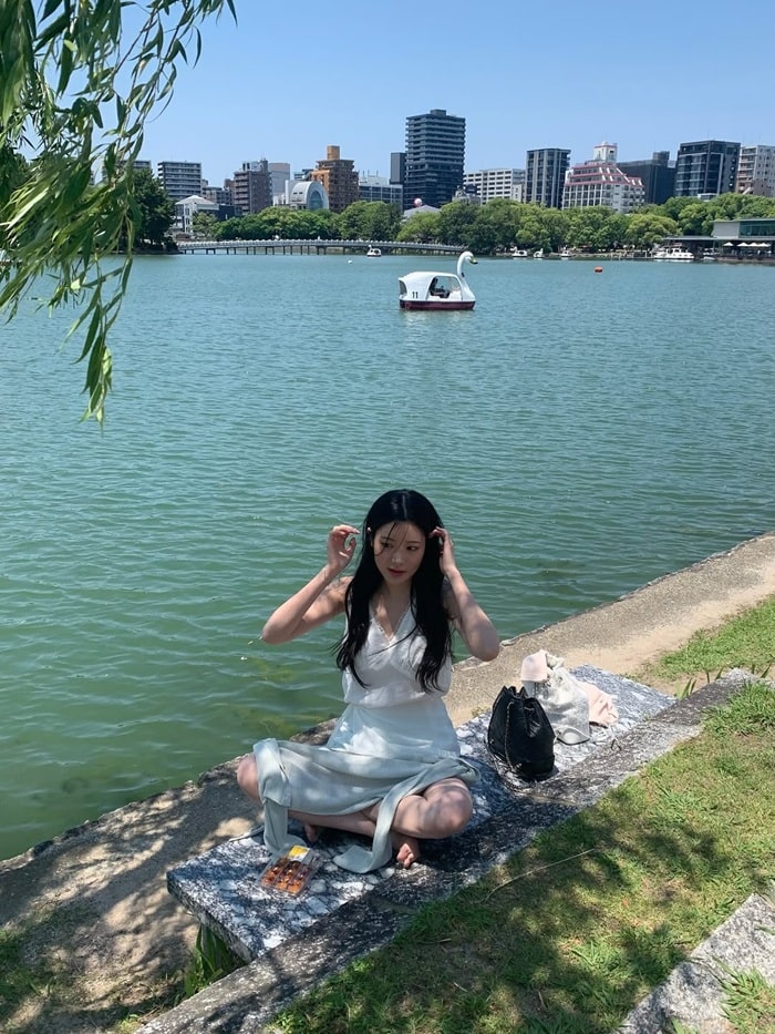 Vẻ đẹp của công viên Ohori Nhật Bản 