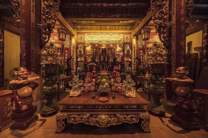 đền Bạch Mã Hà Nội - công trình