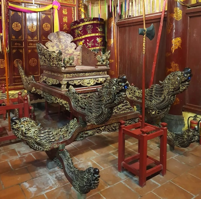 đền Bạch Mã Hà Nội - hiện vật