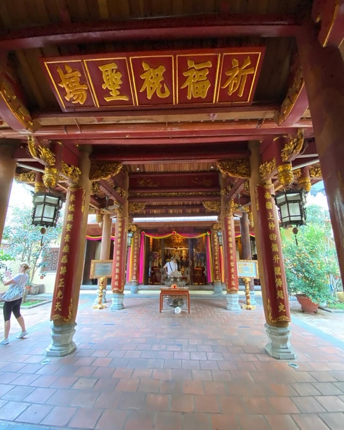 đền Bạch Mã Hà Nội - kiến trúc