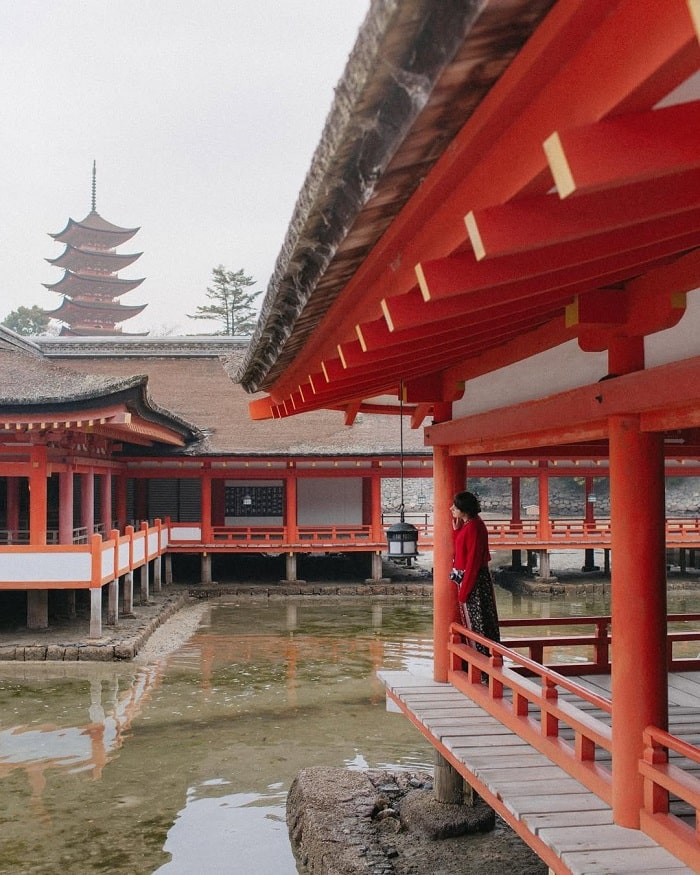Khám phá đền Itsukushima Nhật Bản 