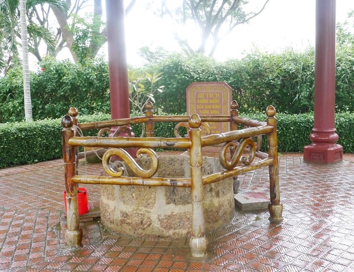 Di tích ở điện thờ Tây Sơn Tam Kiệt