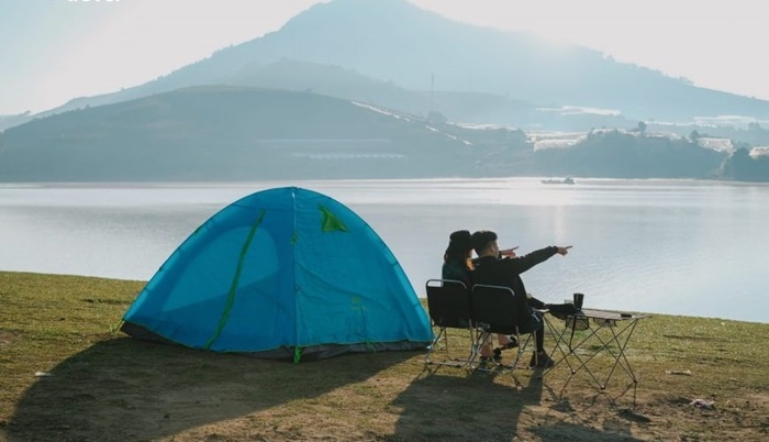 hồ Suối Hai Ba Vì - cắm trại