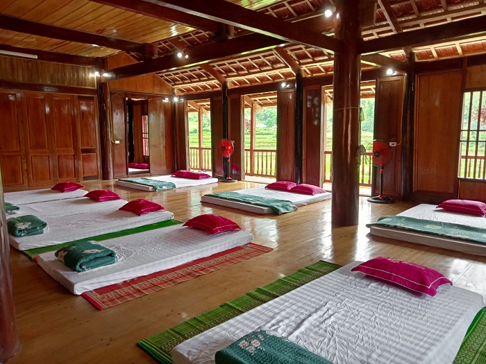 Homestay Nguyệt Nga là một homestay đẹp ở Hữu Lũng có nhiều loại phòng