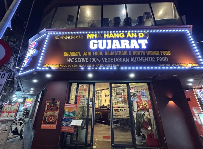 nhà hàng Ấn Độ tại Hà Nội - Nhà hàng Ấn Độ Gujarat
