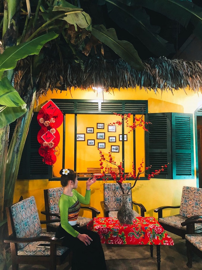 Cà phê Đá và Cây là quán cà phê đẹp ở Mai Châu được thiết kế xinh xắn 