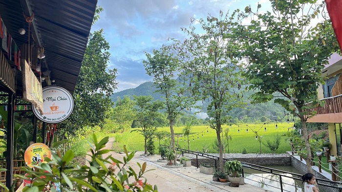 La Mai Châu Home Food & Coffee là quán cà phê đẹp ở Mai Châu bạn không thể bỏ qua