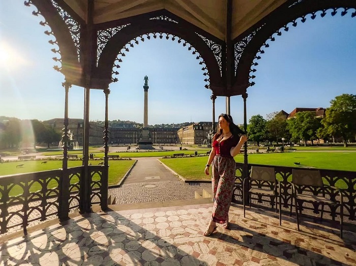 Khám phá quảng trường Schlossplatz Đức