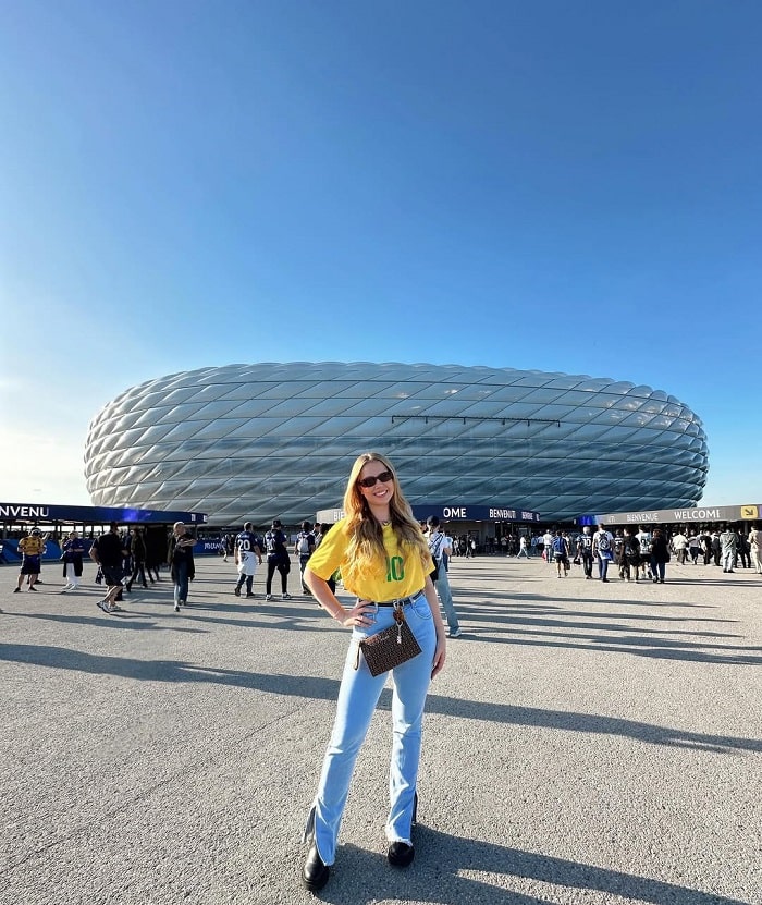 Vẻ đẹp của sân vận động Allianz Arena Đức