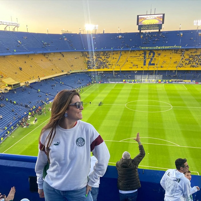Check in sân vận động La Bombonera Argentina