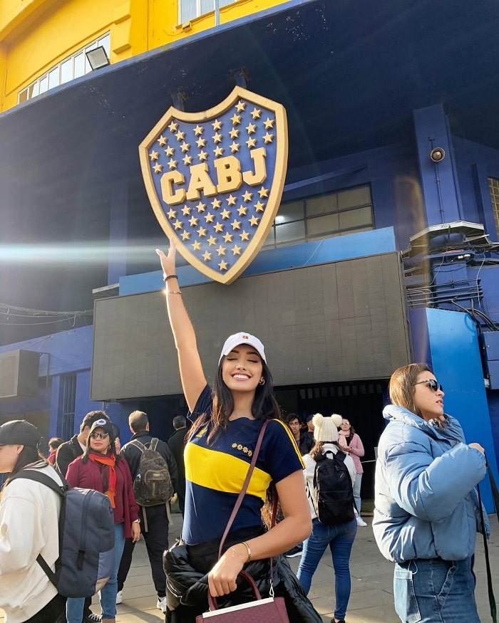 Check in sân vận động La Bombonera Argentina