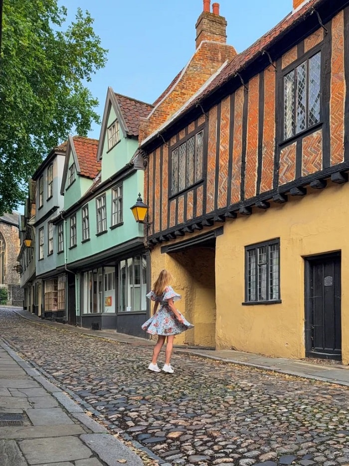 Check in thành phố Norwich Anh