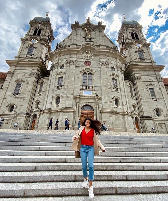 Vẻ đẹp tu viện Einsiedeln Thụy Sĩ