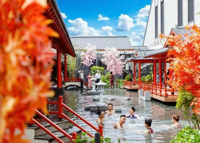 Trải nghiệm tắm onsen phong cách Nhật Bản tại Mikazuki Đà Nẵng